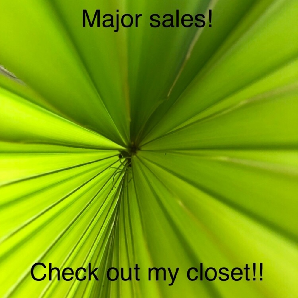 Major sale! Please check out my closet!